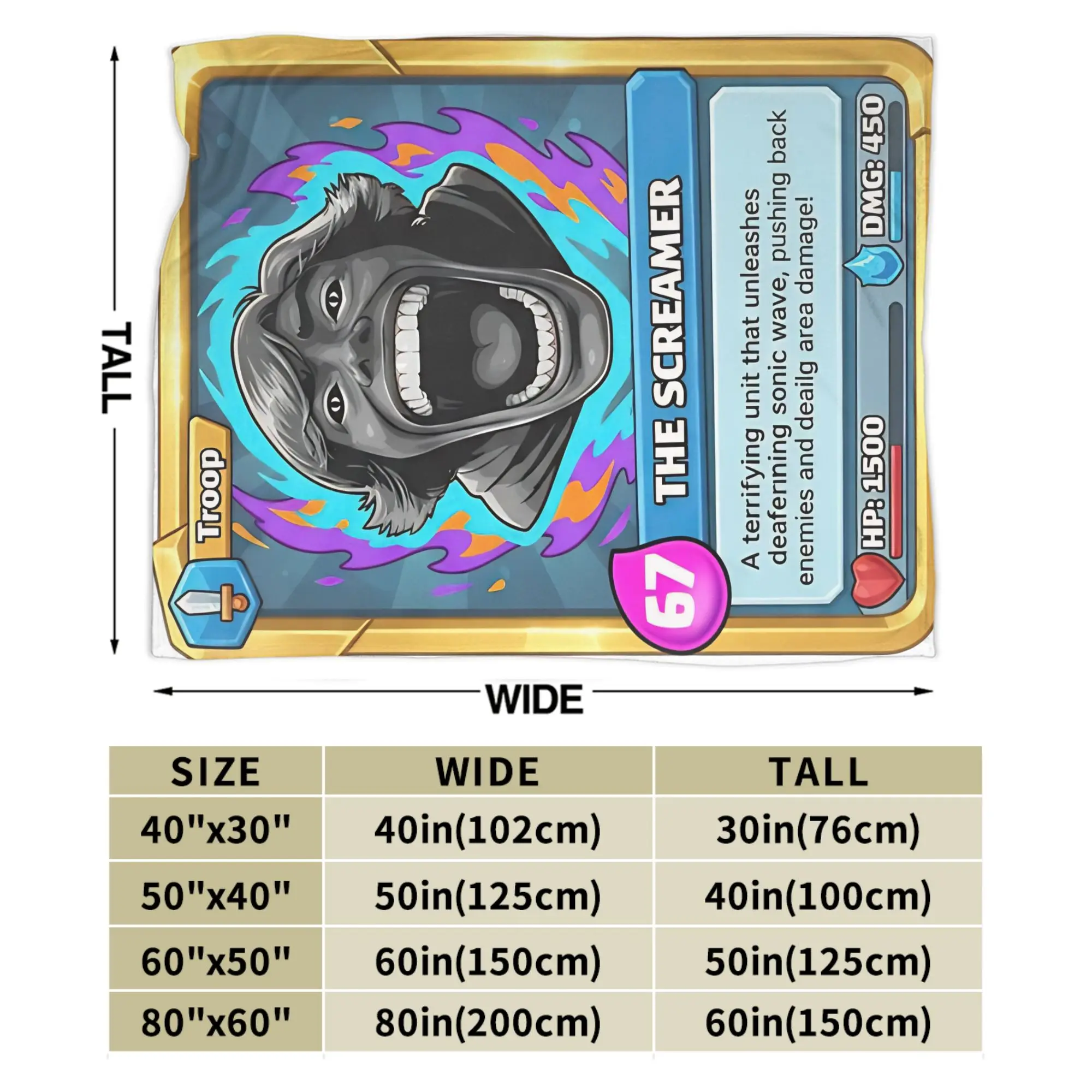 ميمي 67 غي بطانية محبوكة الصدامات رويالز لعبة الفانيلا رمي بطانية طائرة السفر المطبوعة لينة الدافئة المفرش