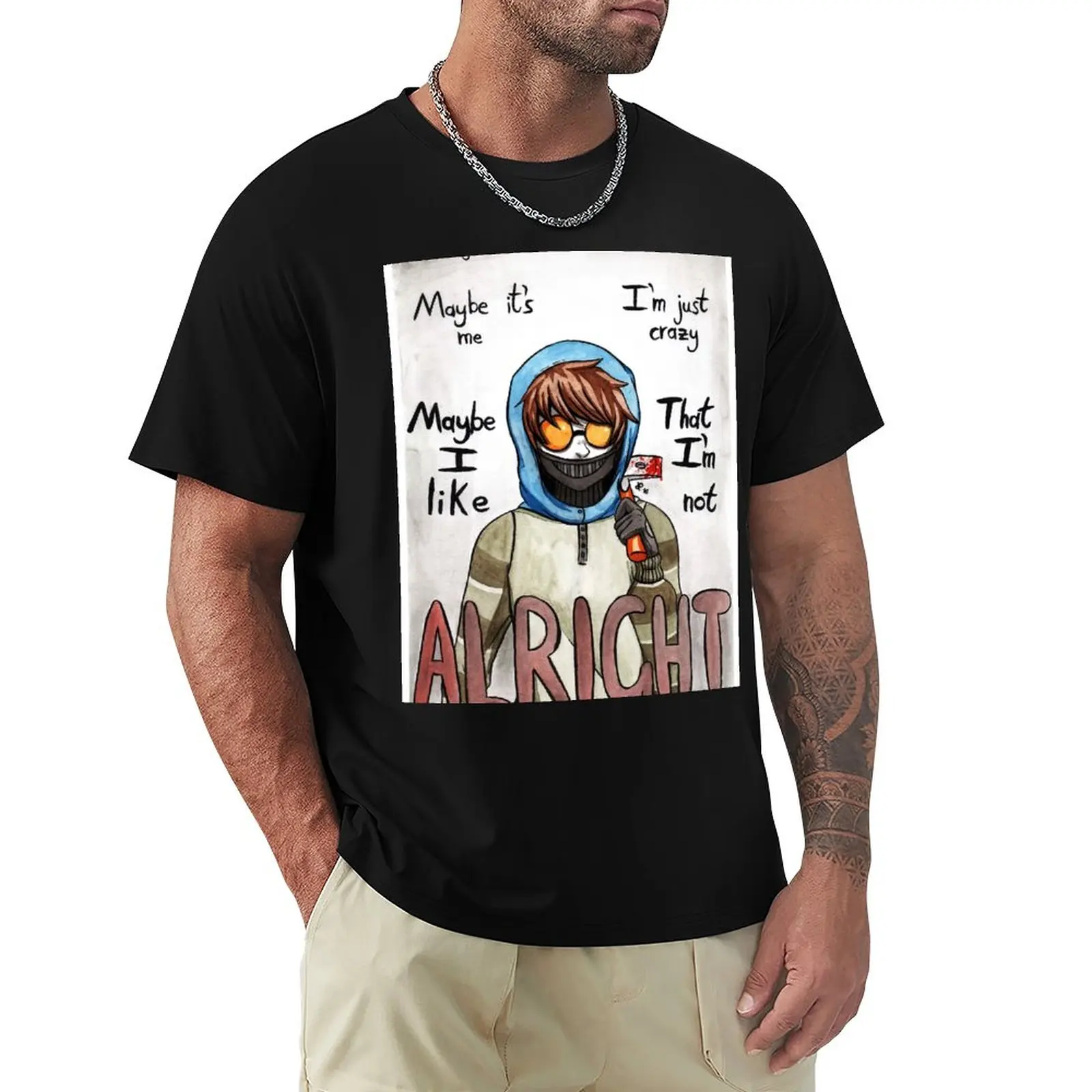

Ticci-Toby T-Shirt Aesthetic clothing plus size t shirts korean fashion t shirts for men cotton