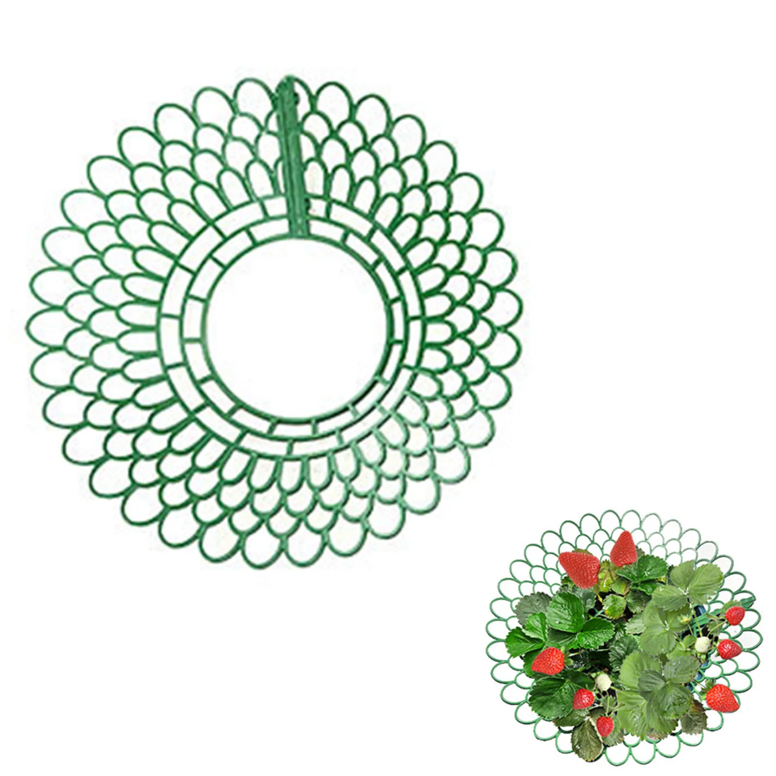 Strawberry Potted Supports Stand Easy to Assemble Keep Fruit Clean Rack for Tomatoes Eggplants Vegetables