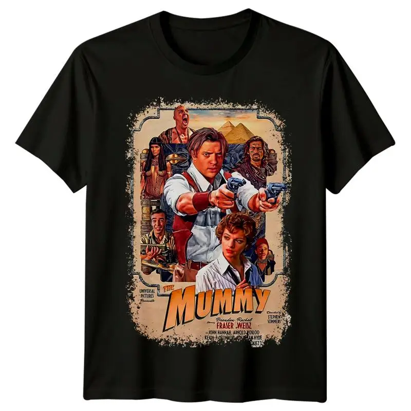 The Mummy 1999 Movie Poster Inspired  T shirt Retro 80s