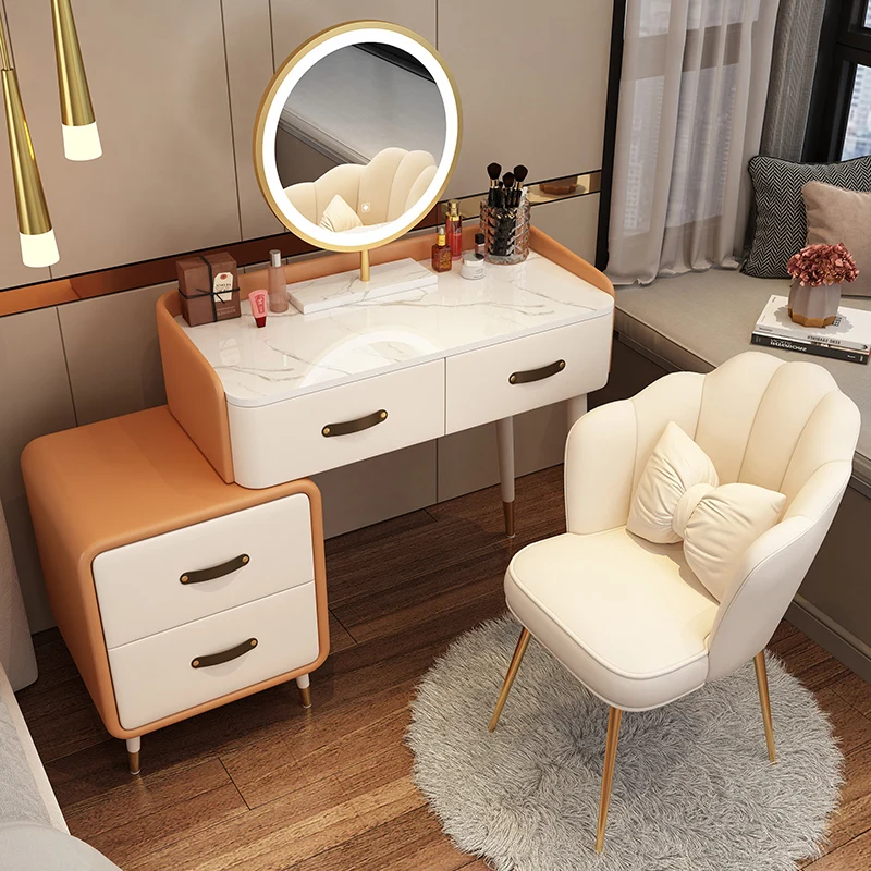 #Three Led Light Mirror Makeup Vanities With Intelligent Touch Switching Vanity Mirror With Lights Vanity Dresser