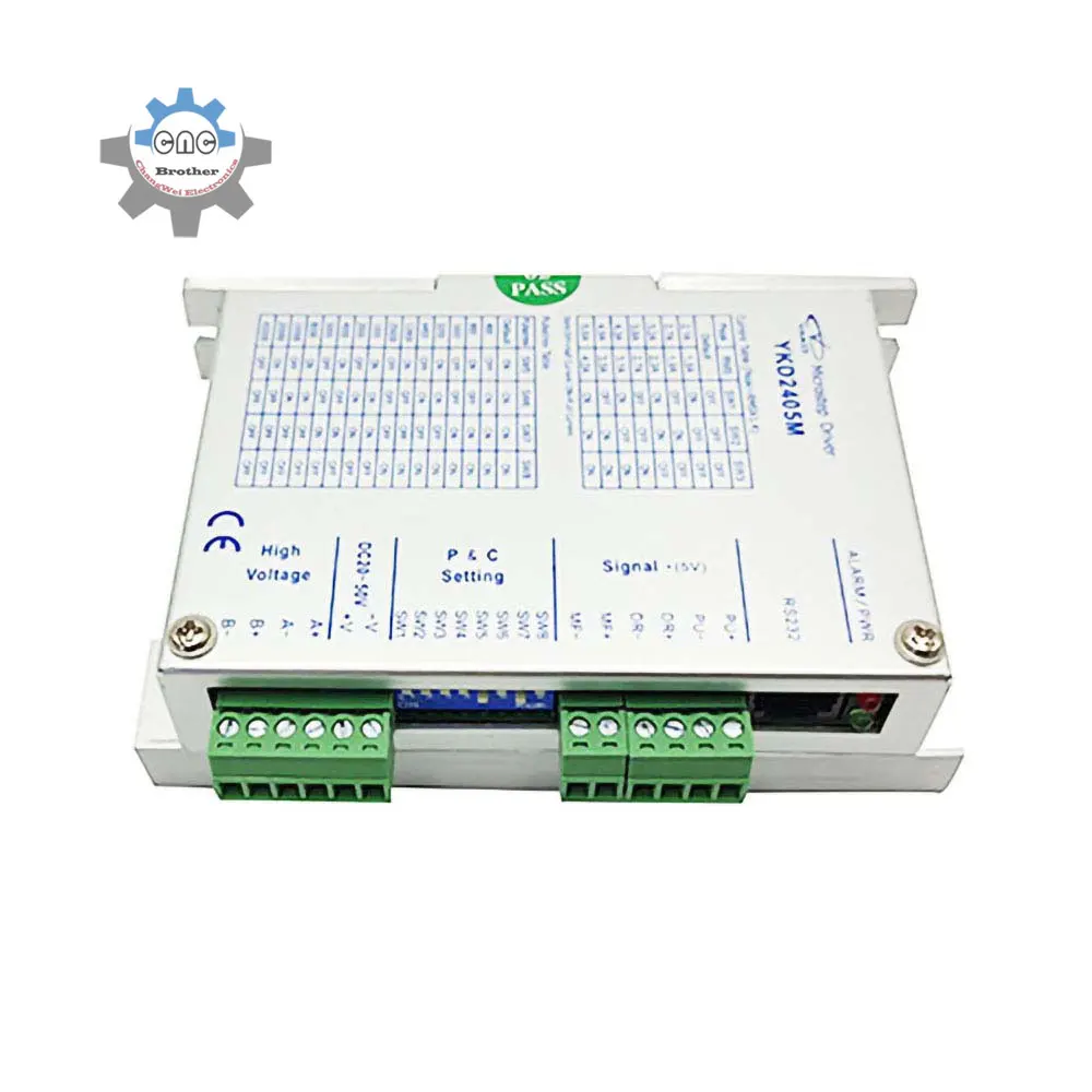 YKD2405M Stepper Motor Driver DC20-50V 4.0A For Nema 23 Stepper Motor CNC Router Controller Small Engraving Machine