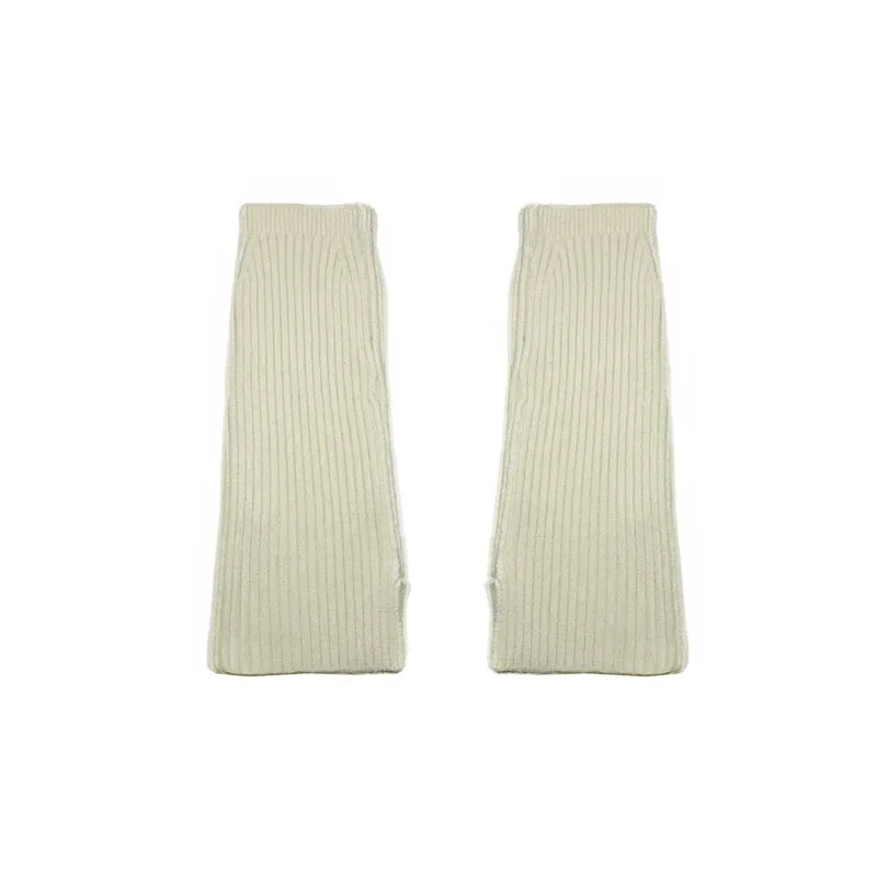 Новые мягкие потертые трикотажные гетры для женщин Y2K, эстетические носки с напуском, весенне-осенний наряд