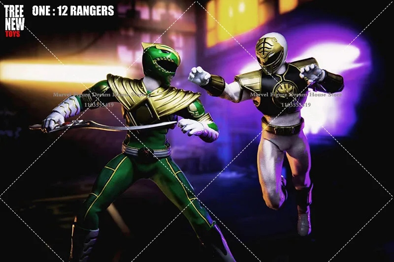 In Stock Tree New Toys 1/12 Scale Collectible American Movable Green Ranger V2 White Ranger Tiger 6In Men Soldier Action Figure