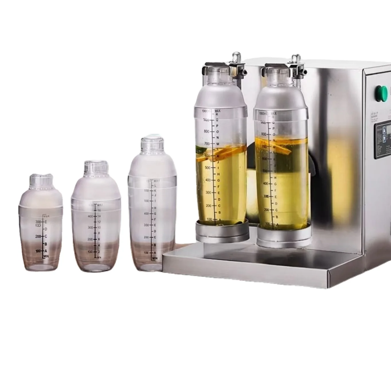 350-1000ml Double Cups Shaker Machine Bubble Tea Milk Tea Boba Shaking Milk Tea Pearl Machine Beverage Juice Shaking Machine