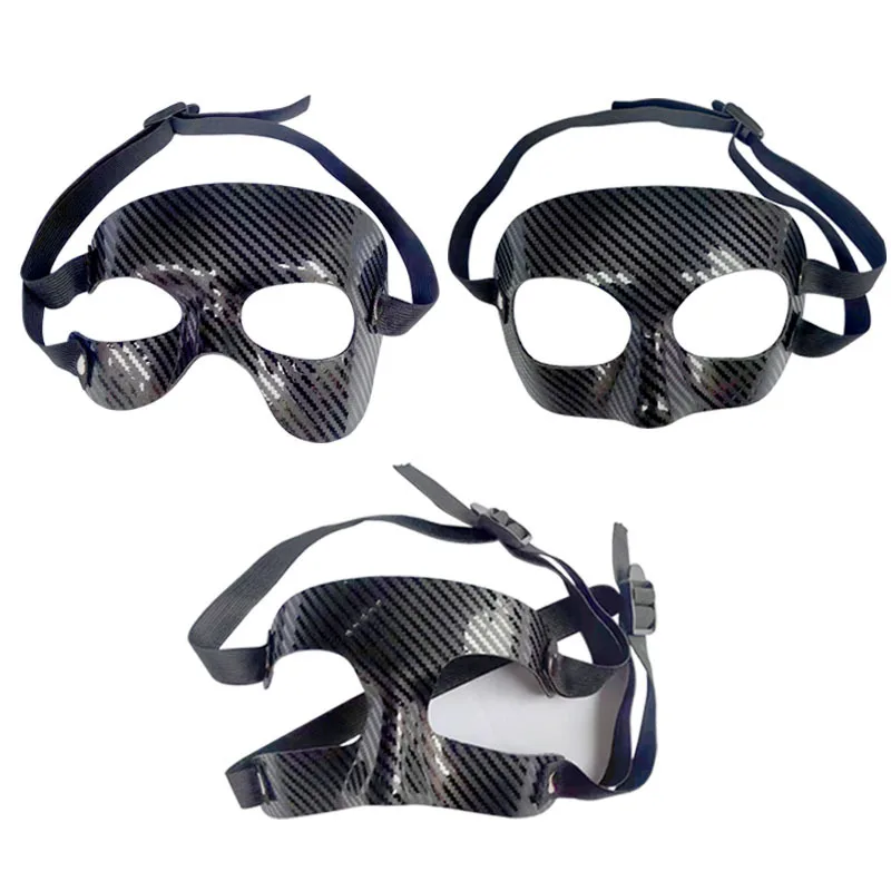 Men Basketball Baseball Football Guard Sports Masks Cosplay Halloween Party Costumes Props PVC Half Face Masques For Women