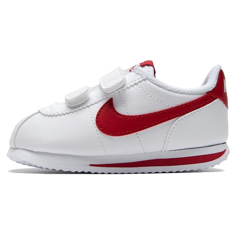 Scarpe Nike per ragazzi e ragazze 25 nuove scarpe da bambino con suola morbida Scarpe sportive con velcro alla moda Scarpe da corsa casual leggere 904769 -101