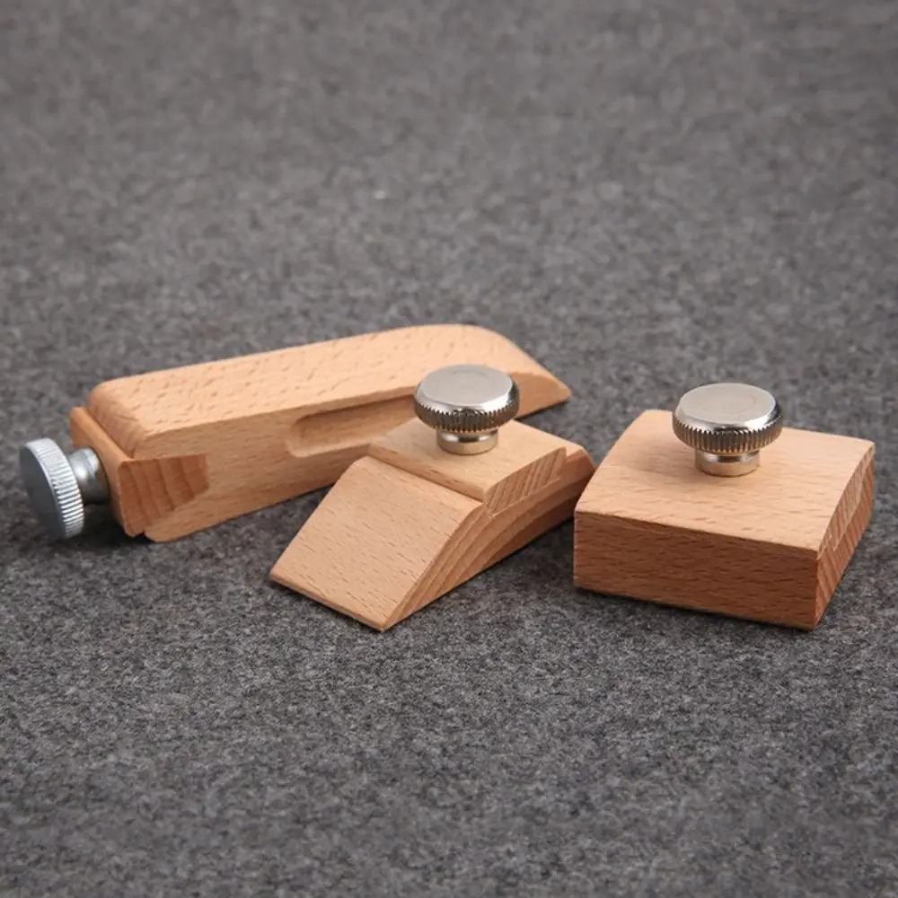 Wooden Board Sandpaper Holder Grinding Clip Inner Corner Sandpaper Grinding Blocks Hand-held Sandpaper Rack