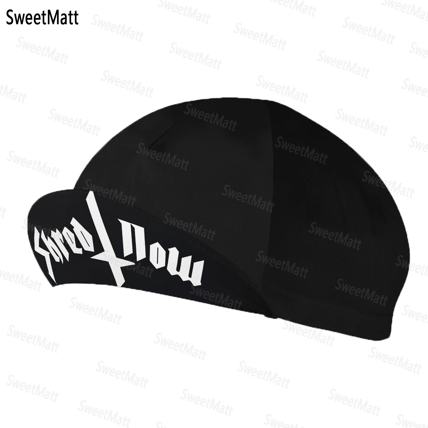 SweetMatt Classic Retro Black Series Polyester Fahrrad-Herrenkappen, Sommer, atmungsaktiv, schnell trocknend, Fahrradhut, Radfahren, Sport, Sturmhaube – Detail 7