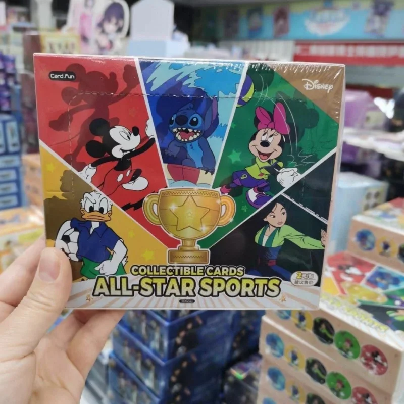 Auf Lager: Original Card.FUN Disney All-Star Sports Serie Sammelkarten-Kollektion Überraschungsspielzeugkarten für Fans