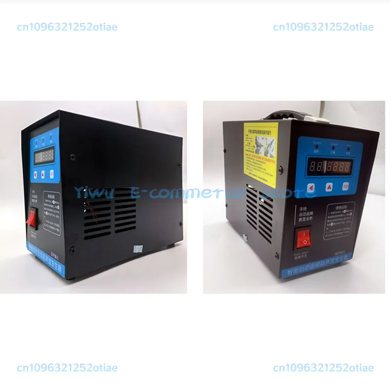 1000W 28KHz 0-15mm handheld ultrasonic with two welding heads Portable plastic welding machine Plastic welding machine 220V BB