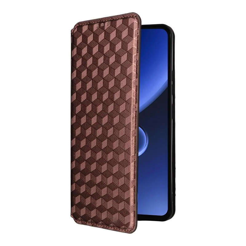 Para Oukitel C59 Pro/Oukitel C59 2025 tarjetero magnético patrón 3D funda de succión cartera solapa cuero Oukitel C59 Pro funda