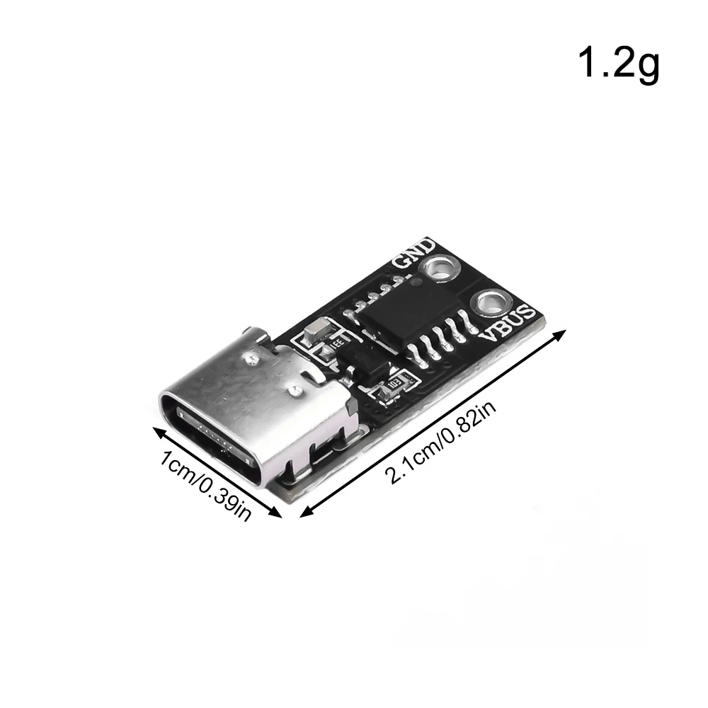 1-10Pcs Type-C PD2.0 PD3.0 9V12V 15V 20V Fast Charge Trigger Polling Detector USB Boost Power Supply Change Module Charger Board