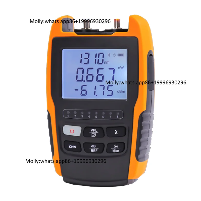 

OPM VFL 4-in-1 SVP21 optical power meter visual fault locator 10mw/20mw/30mw type-c SC/ST/FC