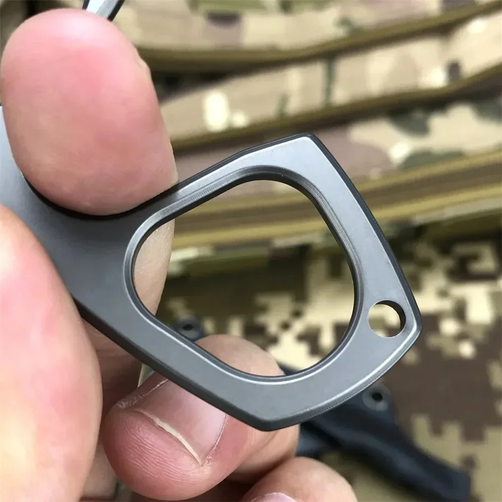 قلادة صغيرة سكين معلق في الهواء الطلق التكتيكية سكين قصير EDC سكين محمول متعدد الوظائف شفرة مثبتة سكين سكاكين الدفاع عن النفس