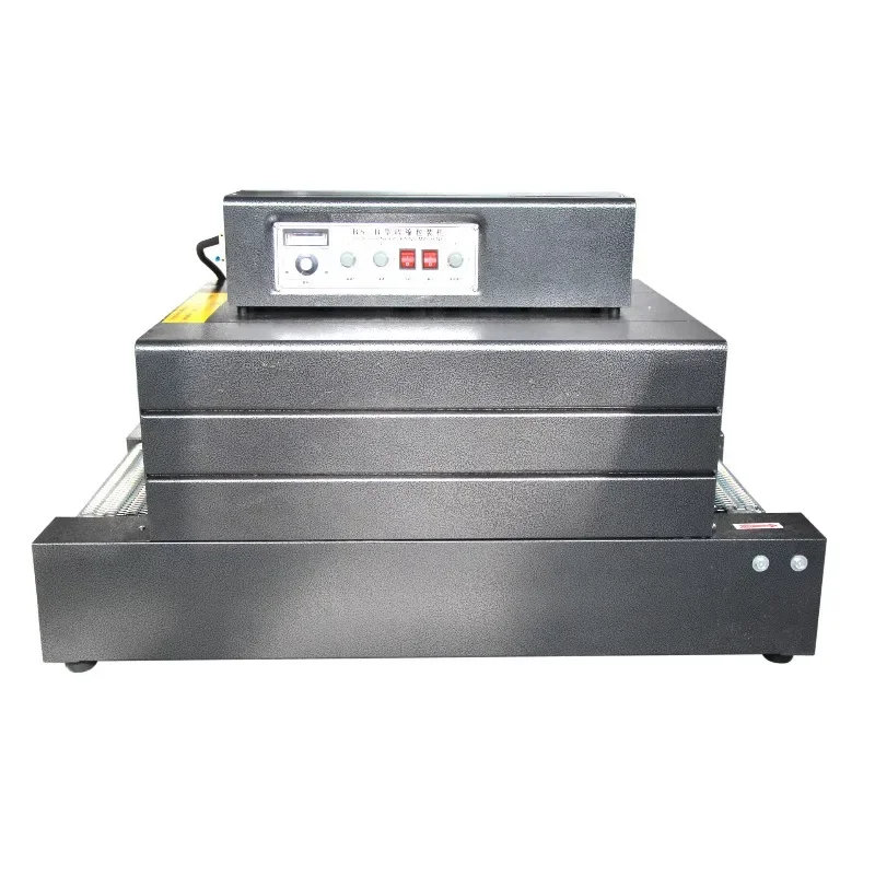 Máquina de embalagem retrátil a vácuo semiautomática de túnel de filme de PVC para mercadorias