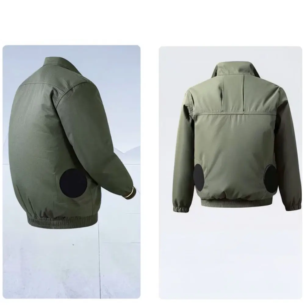 Air Conditioned Cooling Uniform Summer Mens Workwear Durable Cotton Fan Powered Protective Apparel For Outdoor Construction