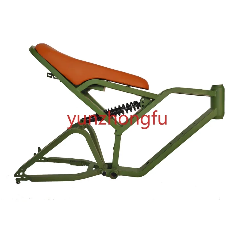 electric car frame wholesale offroad electric motorcycle rack design Folding electric bike frame 20 inch snowmobile