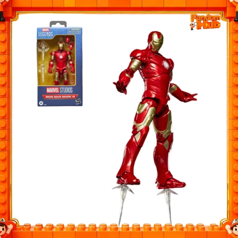 

Genuine Iron Man Mark 3 (Mk3) 6-Inch Scale Articulated Collectible Action Figure Model Toy Gift