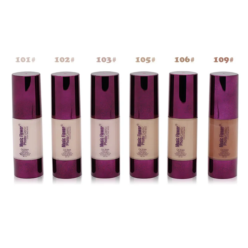 

Liquid Foundation Base Full Coverage Concealer Moisturizing Whitening Makeups