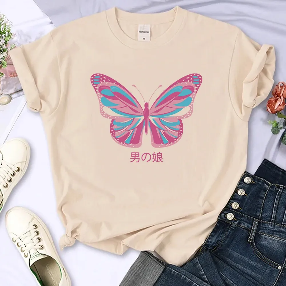 Regional Manager Femboy Hooters Men Vintage Printed T-shirts Butterfly Graphic Man Sweatshirts Gaming Character Unisex  Tshirts