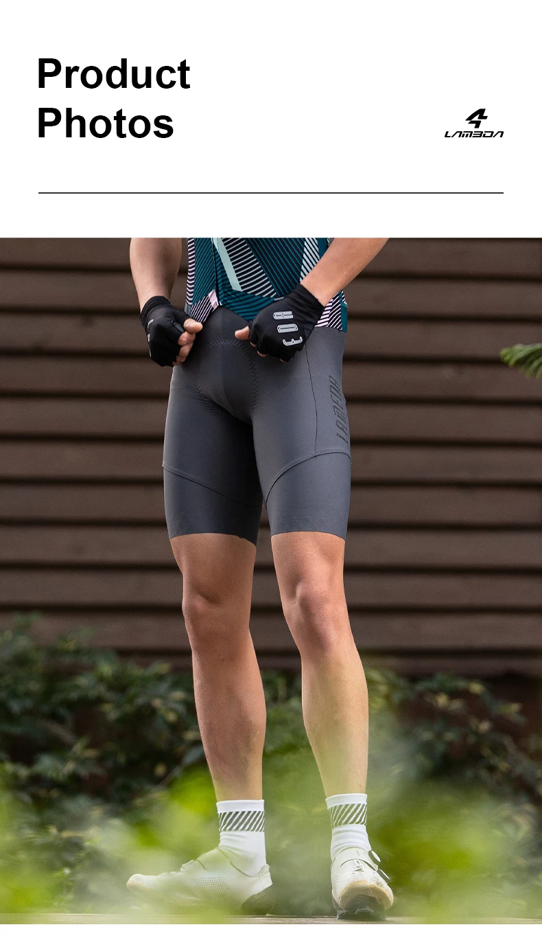 LAMEDA Pro Herren Fahrradshorts mit 3D-Schaumstoffpolsterung, stoßfest, für Straßen- und Mountainbikes, atmungsaktive Fahrradunterwäsche, Shorts, Hosen – Detail 13