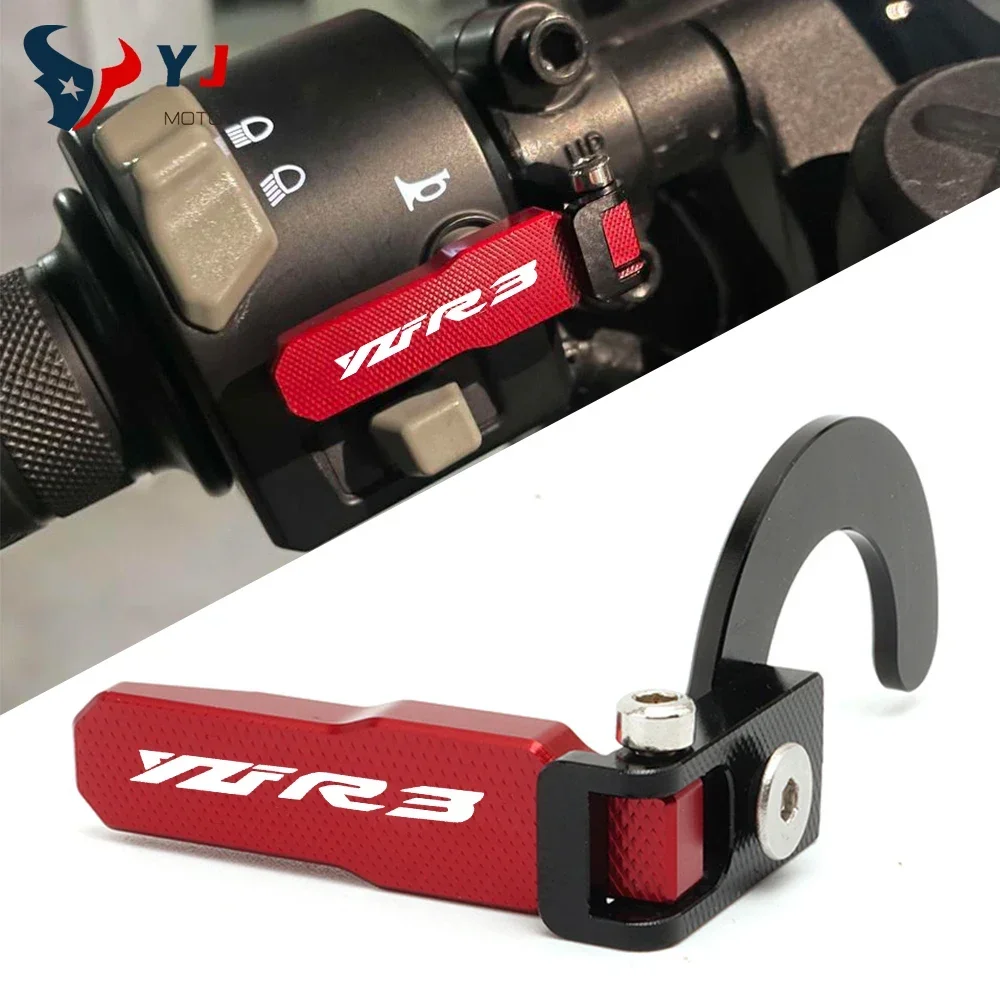 Botão interruptor da motocicleta capa chifre botão escudo extensão suporte para yamaha yzfr3 YZF-R3 yzf r3 (não adequado para 2022)