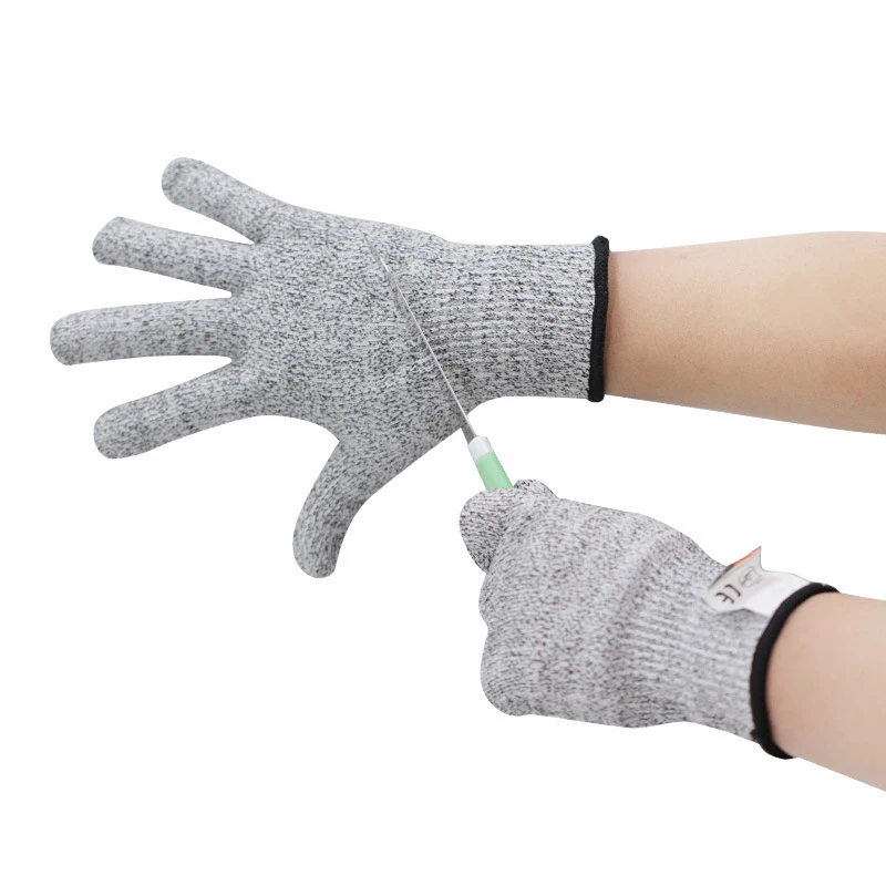 Security Protection Anti-Cut Gloves Cut Proof Stab Resistant Stainless Steel Wire Metal Mesh Butcher Cut-Resistant Work Gloves