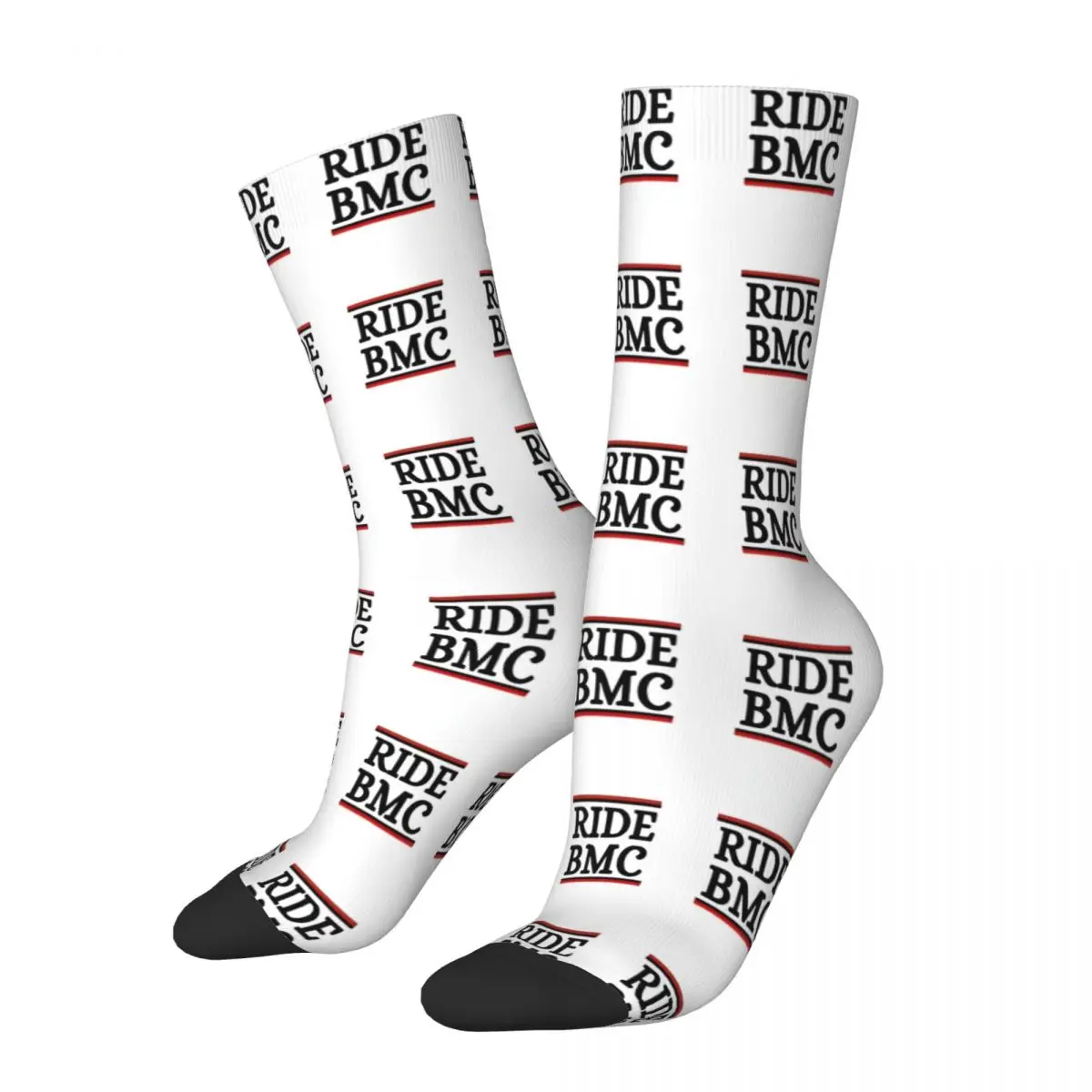 Ride Bmc Road Bike Leggings Socks Printed Men's Stockings Polyester