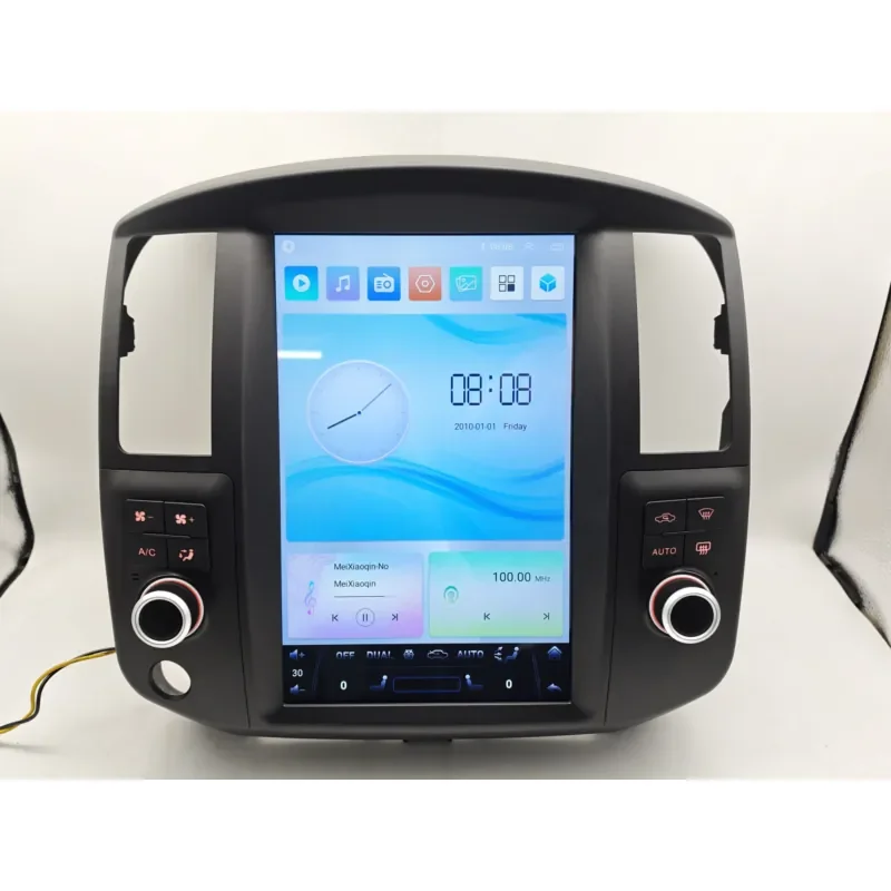 12.8 Inch Vertical Screen Android 13 Car Radio for Pathfinder 2008-2012 B Style Touch A/C