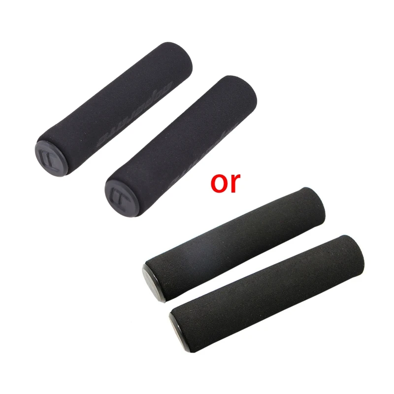 1 Pair UltraLight Anti-Slip Antiskid Soft Sponge Foam Handlebar MTB Mountain Bike Bicycle Grips Outdoor Sports Cyling Tools