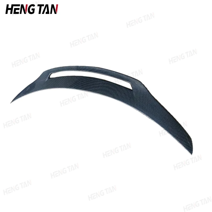 For Mercedes-Benz C Class W205 C63 AMG 2015-2021 4 Door Carbon Fiber Rear Trunk Spoiler Guide Wing Rear Wing Car Trunk Diverter