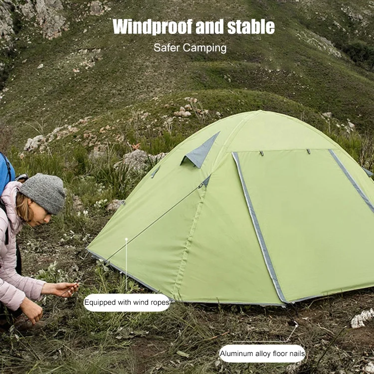 2026 Outdoor Ultralight Waterproof Backpacking Camping Tent Portable Double Layers Tent for Camping Hiking Trekkingpromote sales