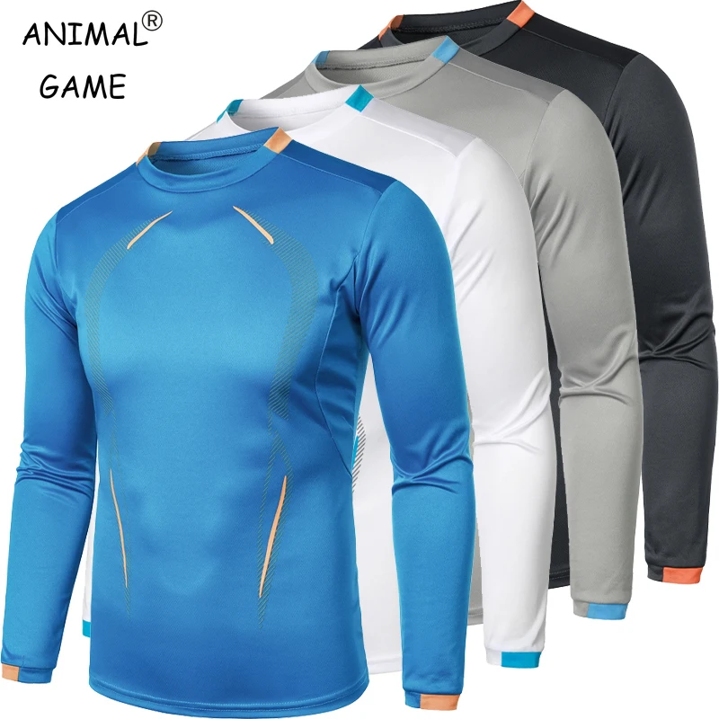 Men's Sports Training Long Sleeve Quick-dry T-shirt Fitness Lightweight cycling Streetwear Breathable Oversized T Shirts for Men