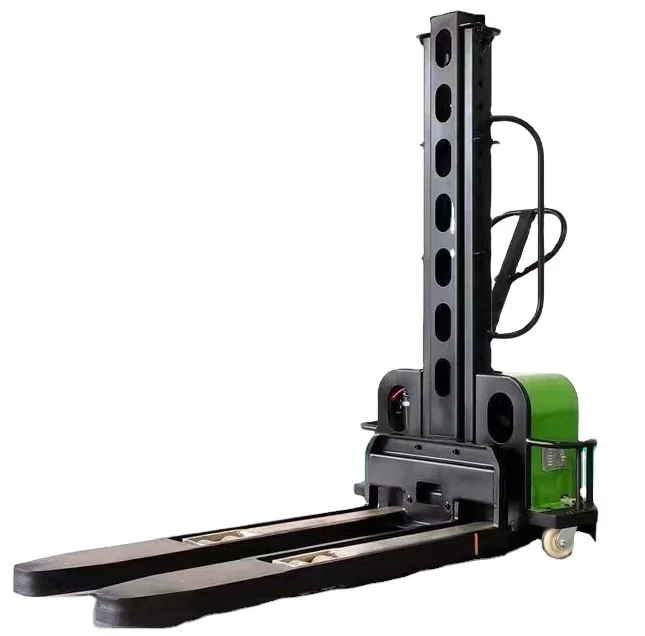 Factory Low Price Lift Pallet Semi Electric Self Loading Stacker