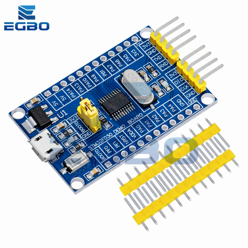 1~10PCS EGBO 8MHz STM32F030F4P6 Small Systems Development Board CORTEX-M0 Core 32bit Mini System Development Panels