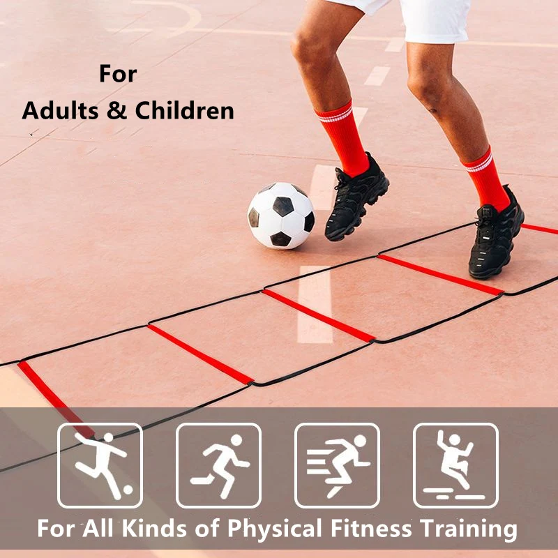 Tragbare Fitness Sport Spielzeug Für Kinder Agilität Leiter Für Ganze Familie Spiele Im Freien Spielplatz Indoor Hopscotch Fußball Trainer