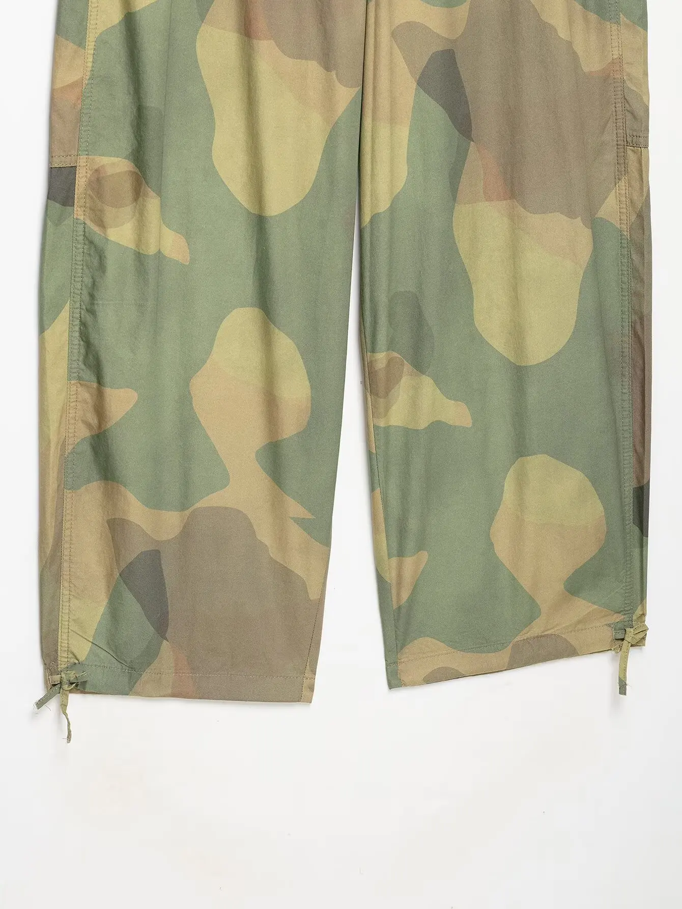 Women's Tie dye Cargo Pant With Lace Trousers With Hight Casual Loose Pant Streetwear Fashion Chic Pant Woman 2026 zanban Pant