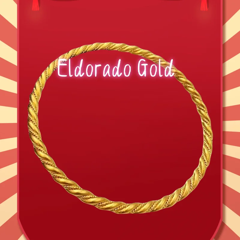 

9999 Gold Bracelet Twist Bracelet Women's 24 Real Gold Ancient Method Inherited Fashion Closed BandValentine's Day gifts for cou