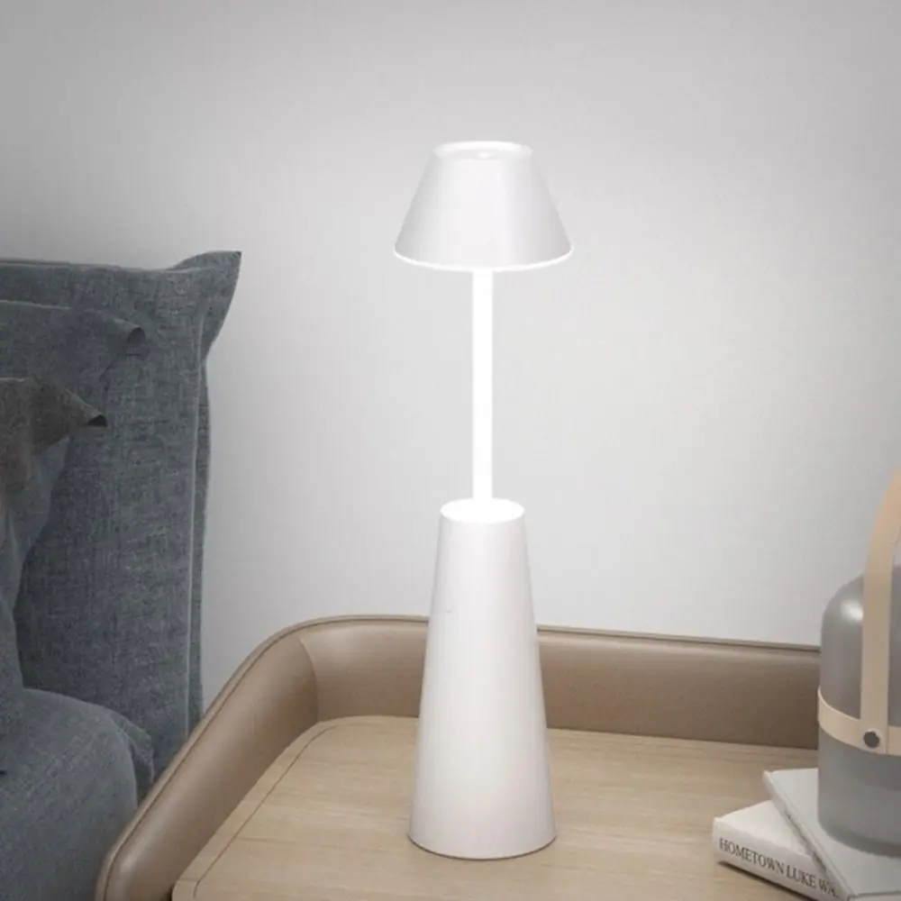 Rechargeable Telescopic Table Lamp Eye Protection Atmosphere Desktop Night Light Modern Dimming Hanging Flashlight