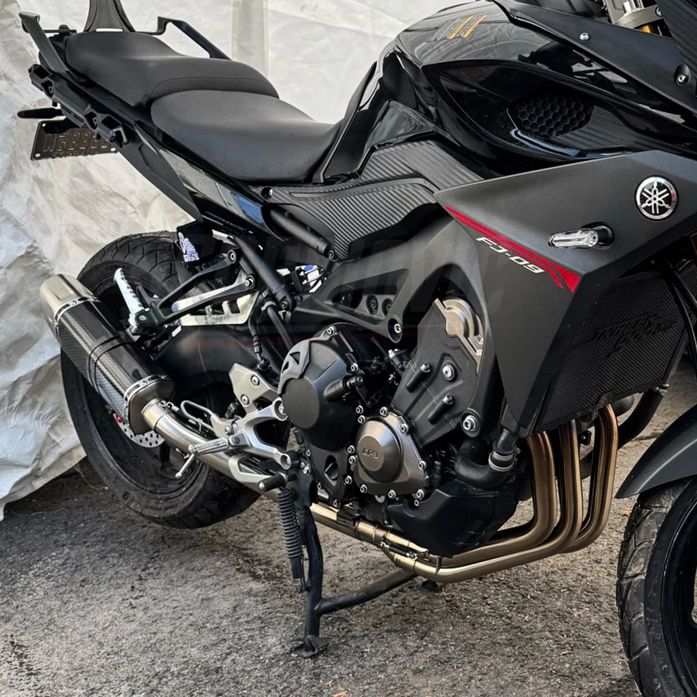 

MT09 MT-09 Mt09 MT09SP FZ09 Motorcycle Exhaust Pipe Full System M1 Stainless Steel 2021 2022 2023