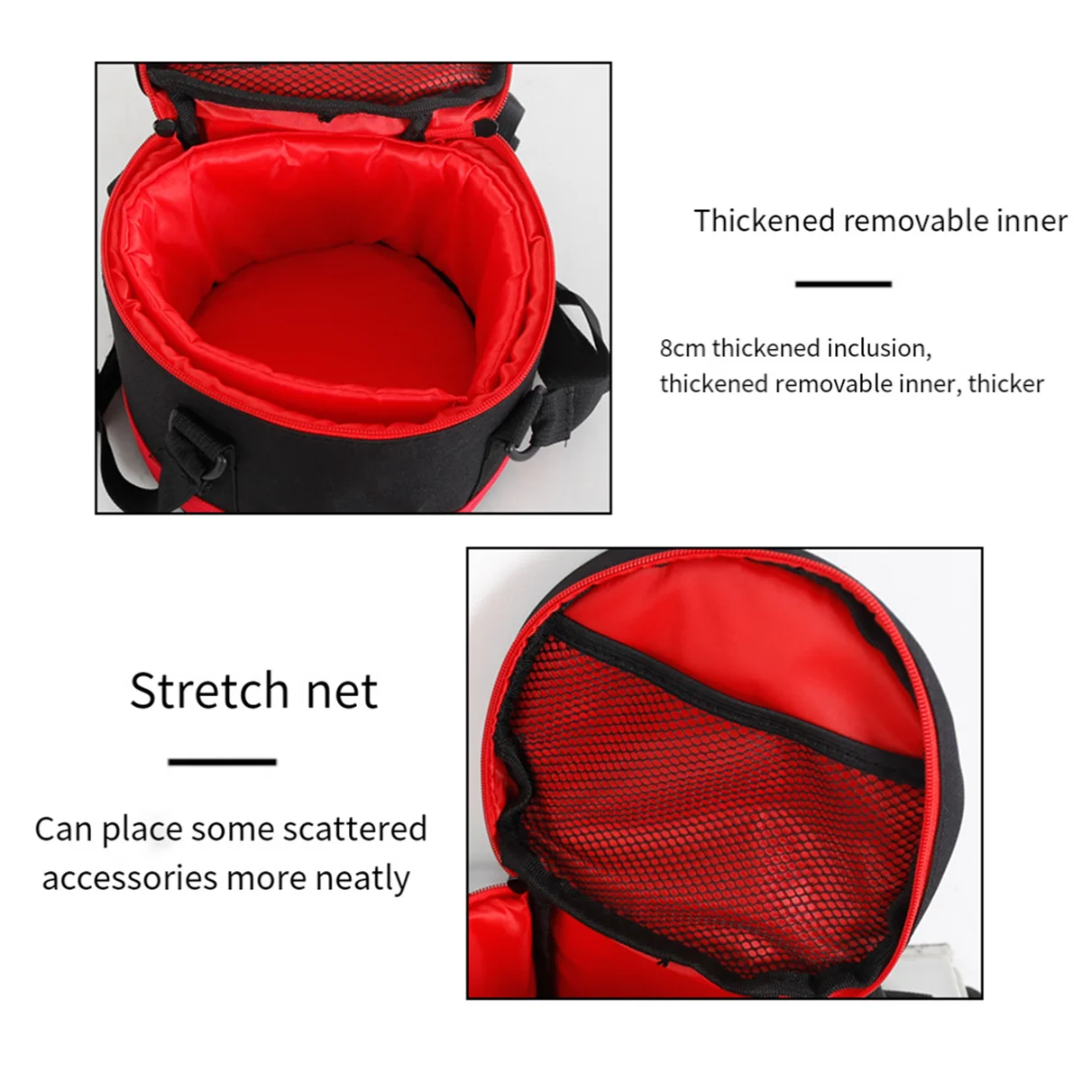 【24 Hours-Sale!】Astronomical Telescope Heavy Hammer Bag with Mesh Pocket Astronomy Telescope Accessories Eyepiece Storage Bag