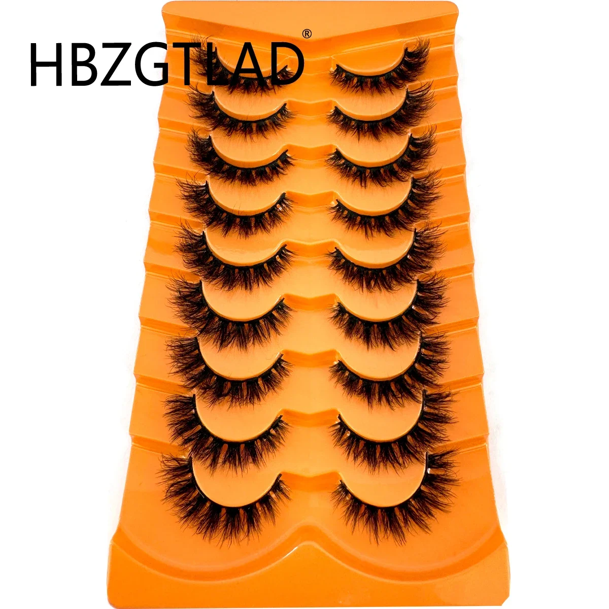 5/9/10/20 pares naturais cílios postiços olho de gato cílios postiços longos compõem 3d vison cílios extensão cílios vison cílios