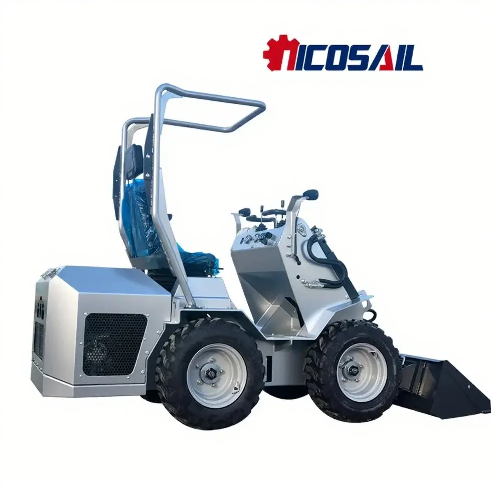

Customized hydraulic sliding steering accessory loader with sturdy structure