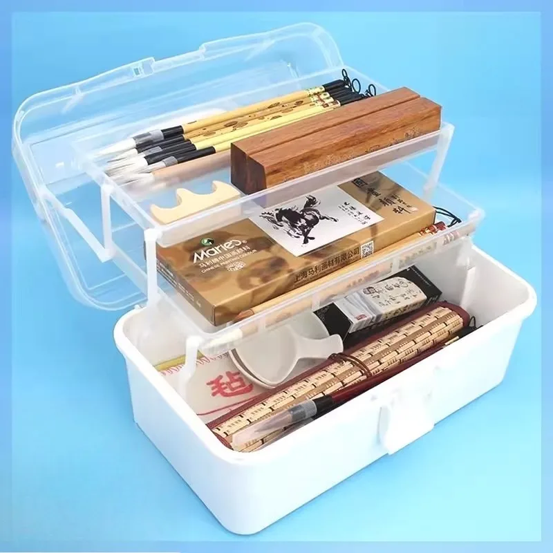 Hand Tools Box Tool Bucket Packing Women's Thick Belt Bucket Power Tool Sets Garage Organizer Briefcase Anti Impact Suitcase