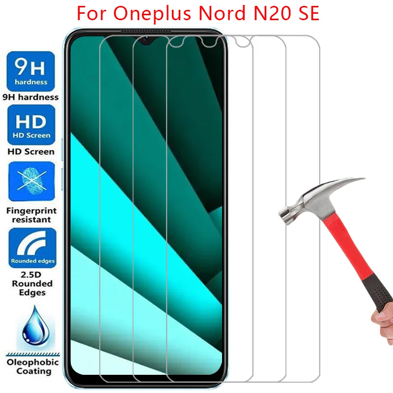 Film de protection d’écran pour OnePlus Nord N20 SE, verre trempé de protection pour NordN20, N 20, 20N, N20SE, NordN20SE, film en verre, One Plus, Oneplu.