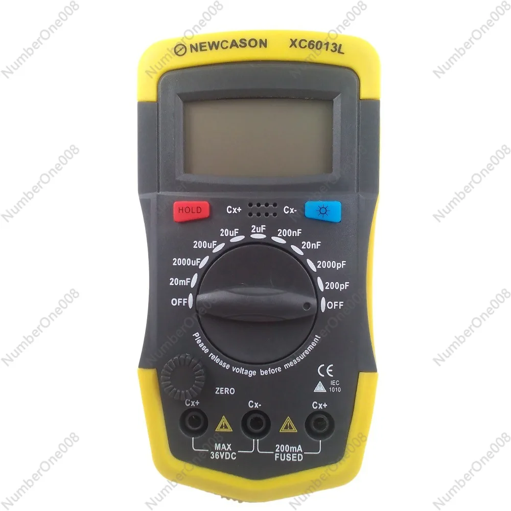 

Digtital Capacitance Meter XC6013L Capacitor Tester MF UF Circuit Gauge Capacitance Meter Tester