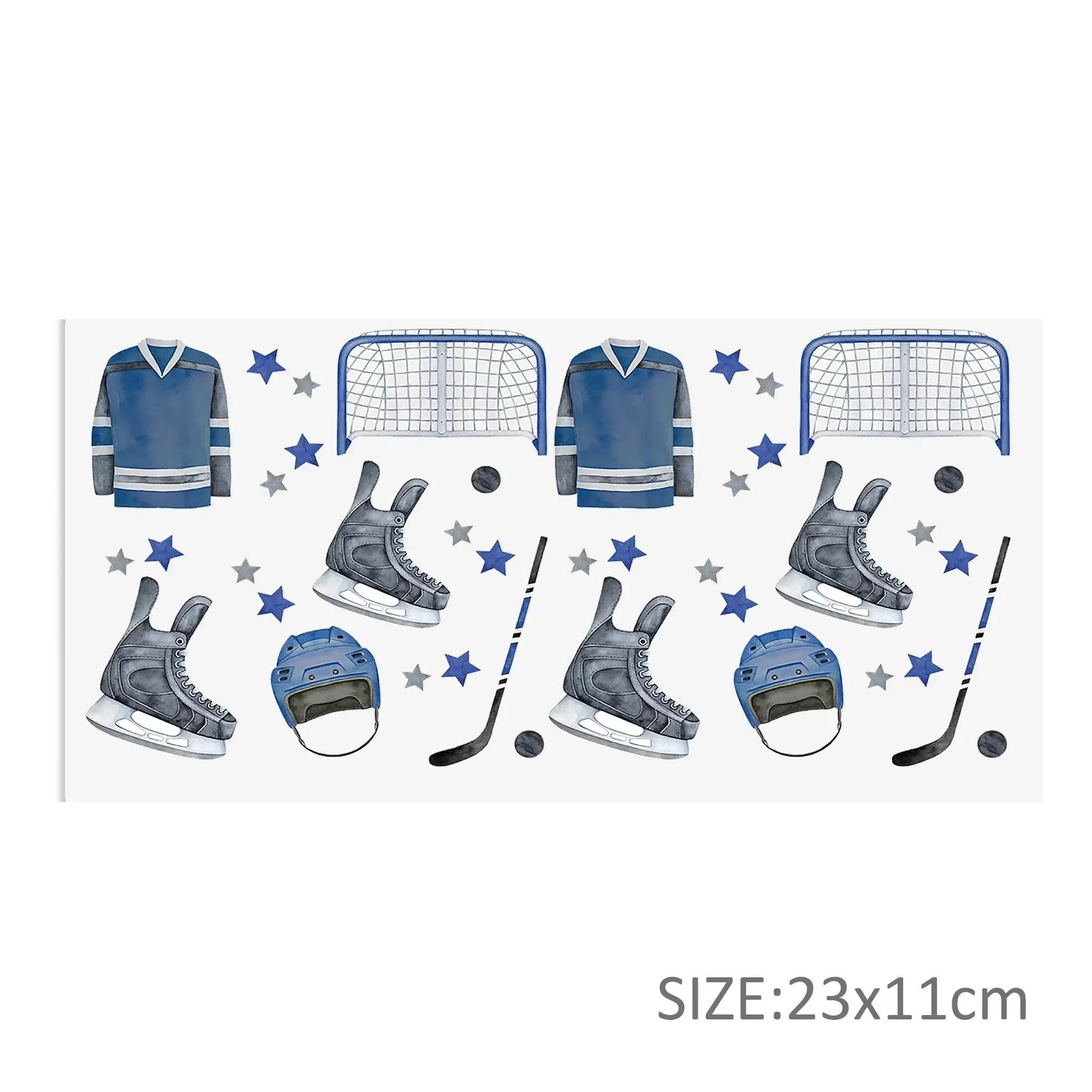 

Multi-style Pattern 3D Transfer Sticker For 16oz Libbey Glass Waterproof Mug Cup Wraps UV DTF Stickers Custom Logo