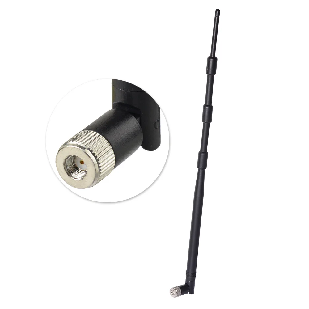 Superbat 9dbi 2.4GHz Omni WiFi Vertical Antenna RP-SMA Connector for Wireless LAN CARD AP