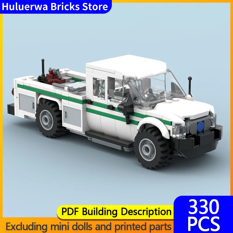 

Speed Hypercar Model MOC Building Bricks American Pickup Truck Modular Technology Gifts Holiday Assemble Children Toys Suit